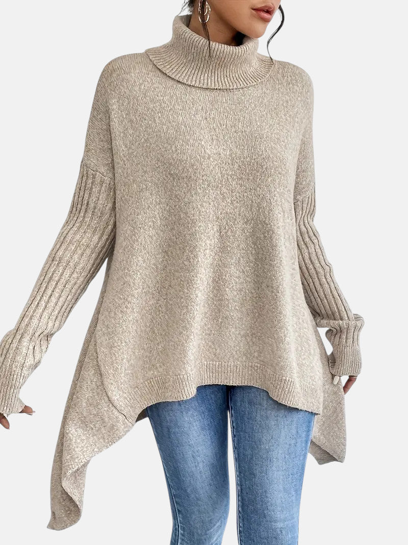 BRIGITTE – MAGLIONE A COLLO ALTO LUNGO