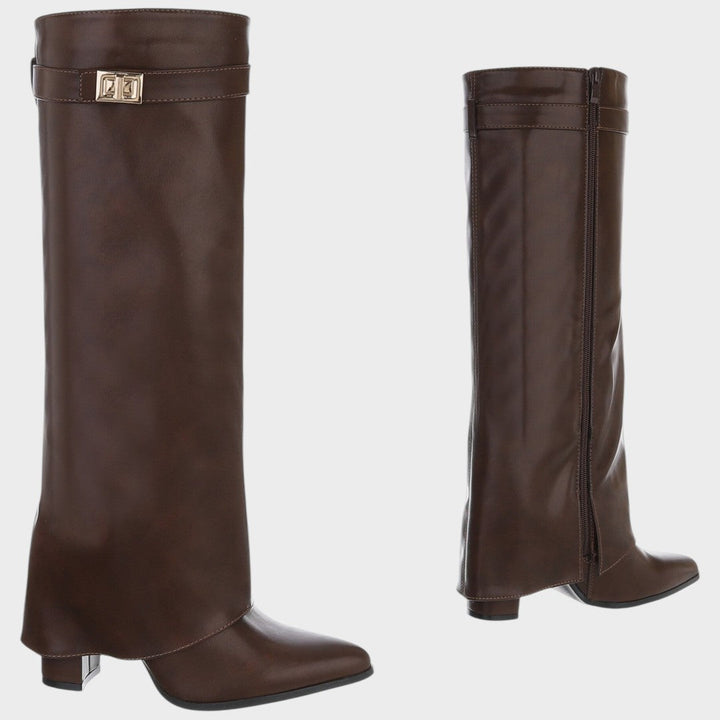 Luna | High Leather Boots