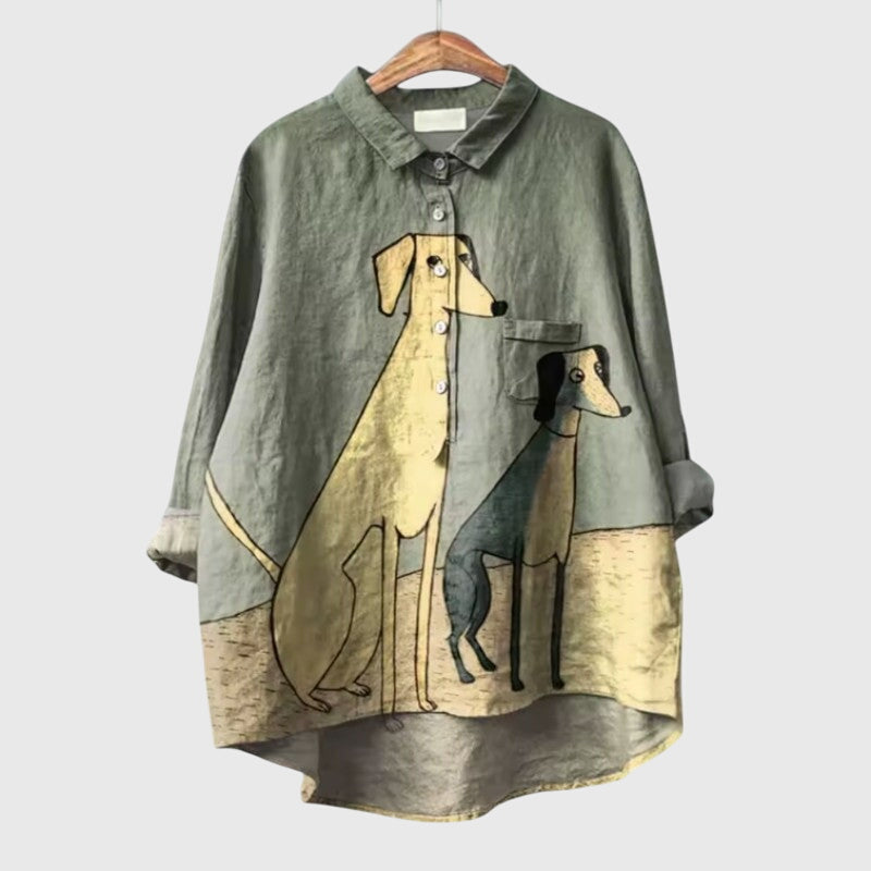 Asta™ | Blouse - Chien 1
