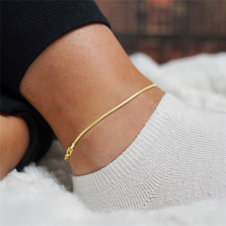 Shanileigh | Bracelet de cheville Rose Or 18 carats