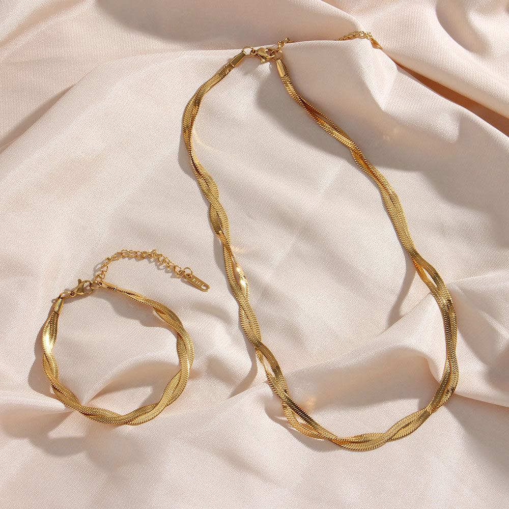 Madiorelle | Bracelet torsadé en or 18 carats