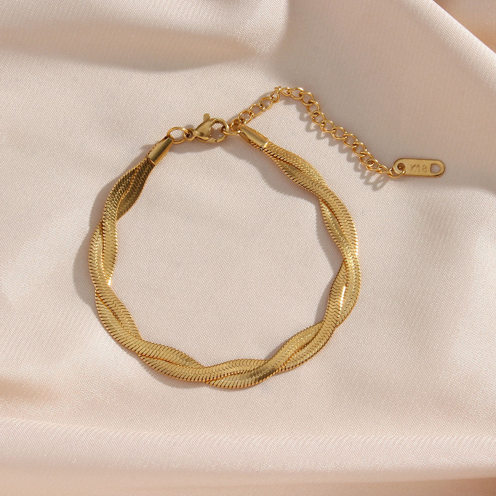Madiorelle | Bracelet torsadé en or 18 carats
