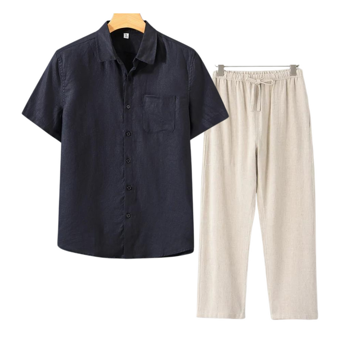 Conjunto ligero de verano para hombre – Transpirable y elegante