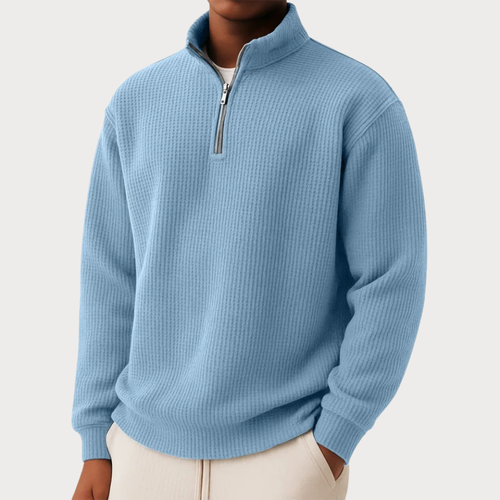 CARTER | Maglia Quarter-Zip Intramontabile
