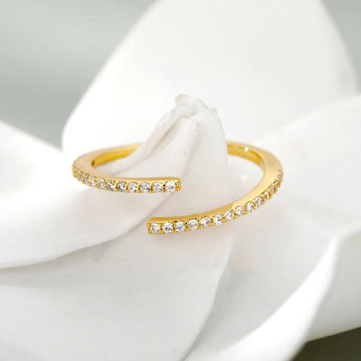 Eliandrea | Bague Classique Zirconia Or 18 carats