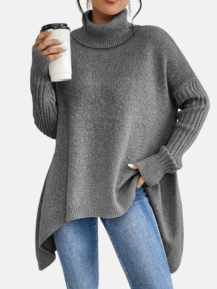 BRIGITTE – MAGLIONE A COLLO ALTO LUNGO
