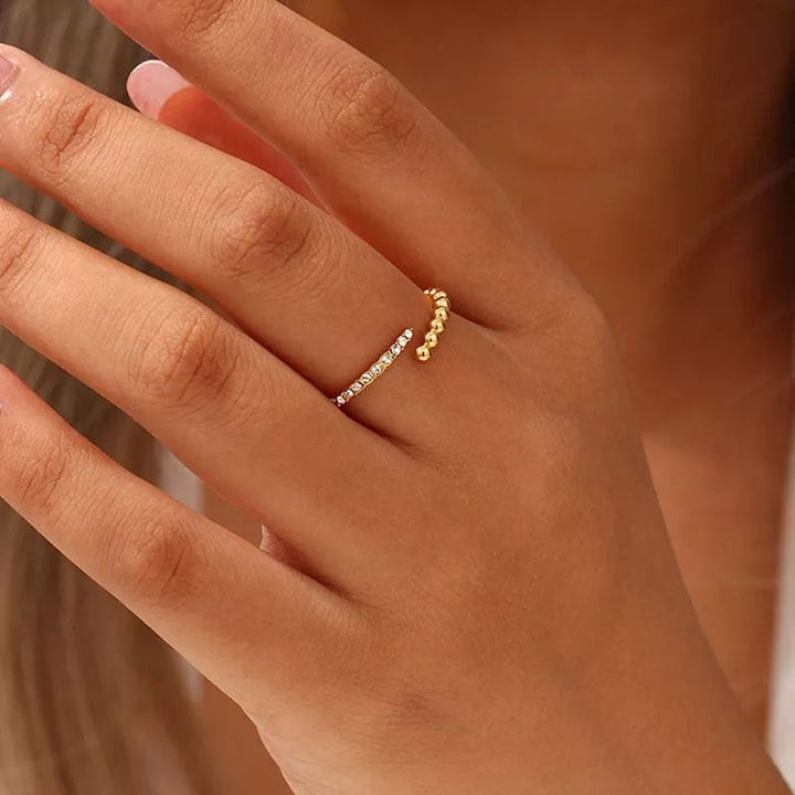 Sereliette | Lesklý prsten 18k zlato