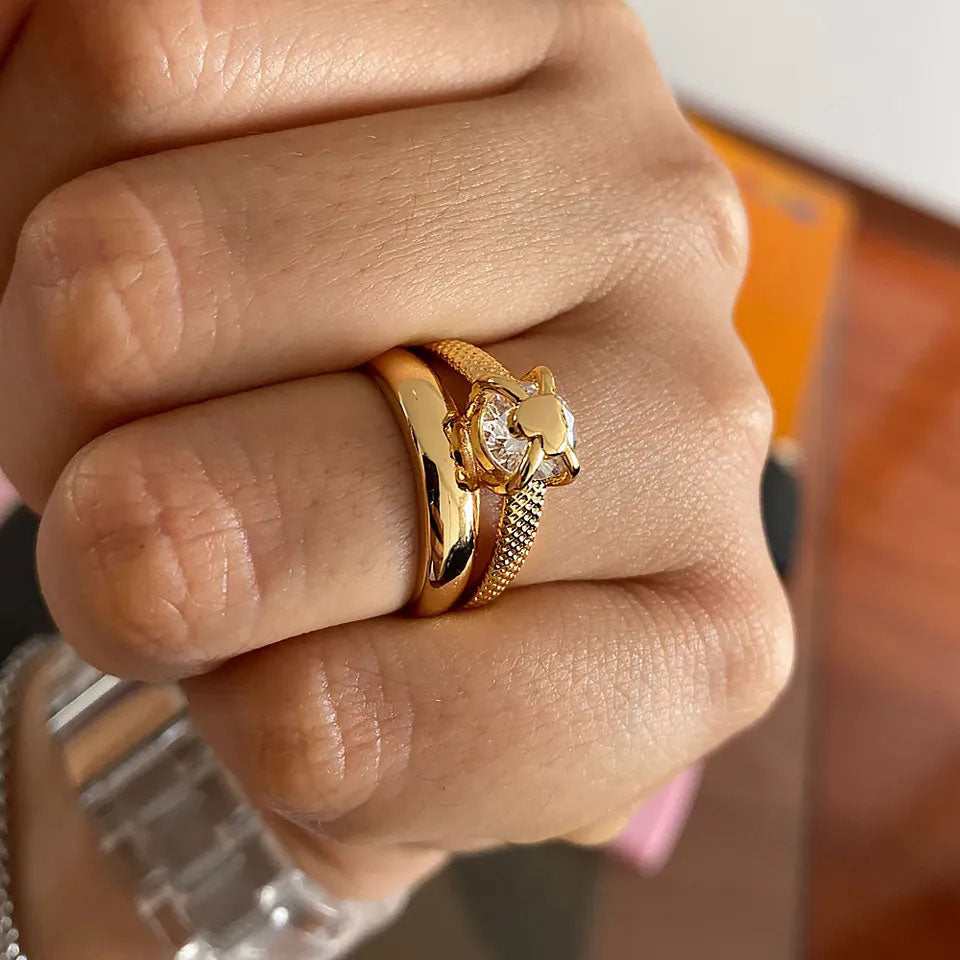 Melaniquee | Bague en or 18 carats