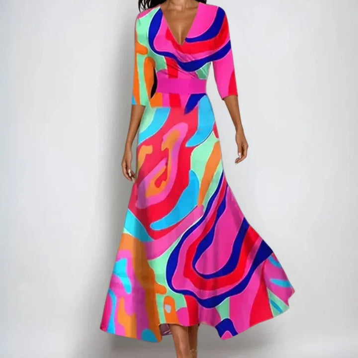 Lucia | Lujoso vestido floral