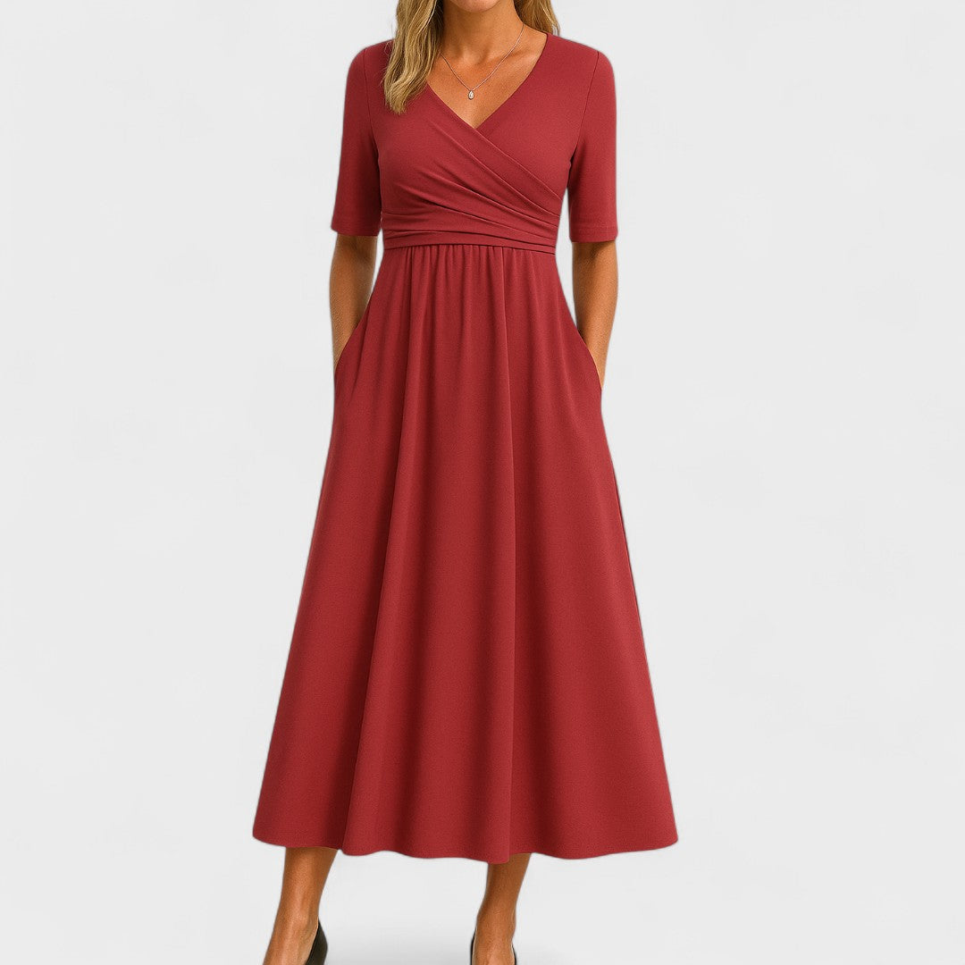 Phoebe | Elegantní midi šaty