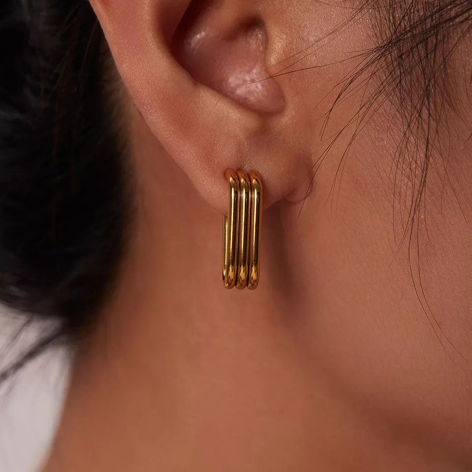 Charimelle | Boucles d’oreilles en or 18 carats
