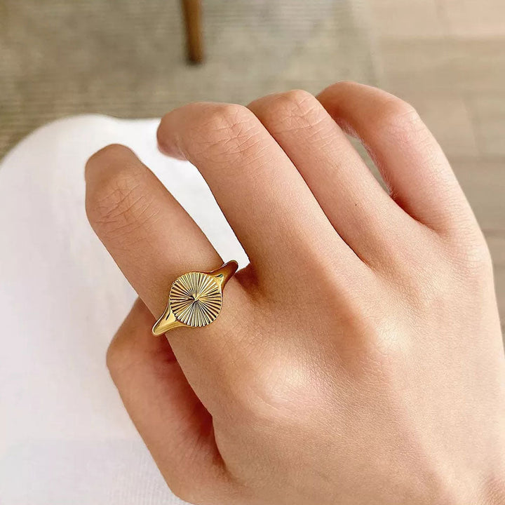 Rizavelle | Bague Rayons de soleil Or 18 carats