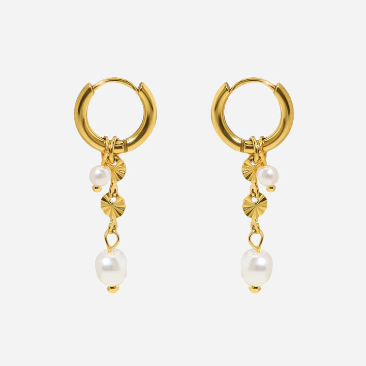 Lyannette | Boucles d'oreilles Rayons de soleil Or 18 carats