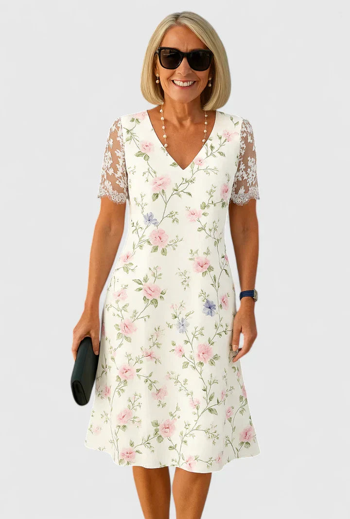 Brislyn | Elegancka sukienka midi