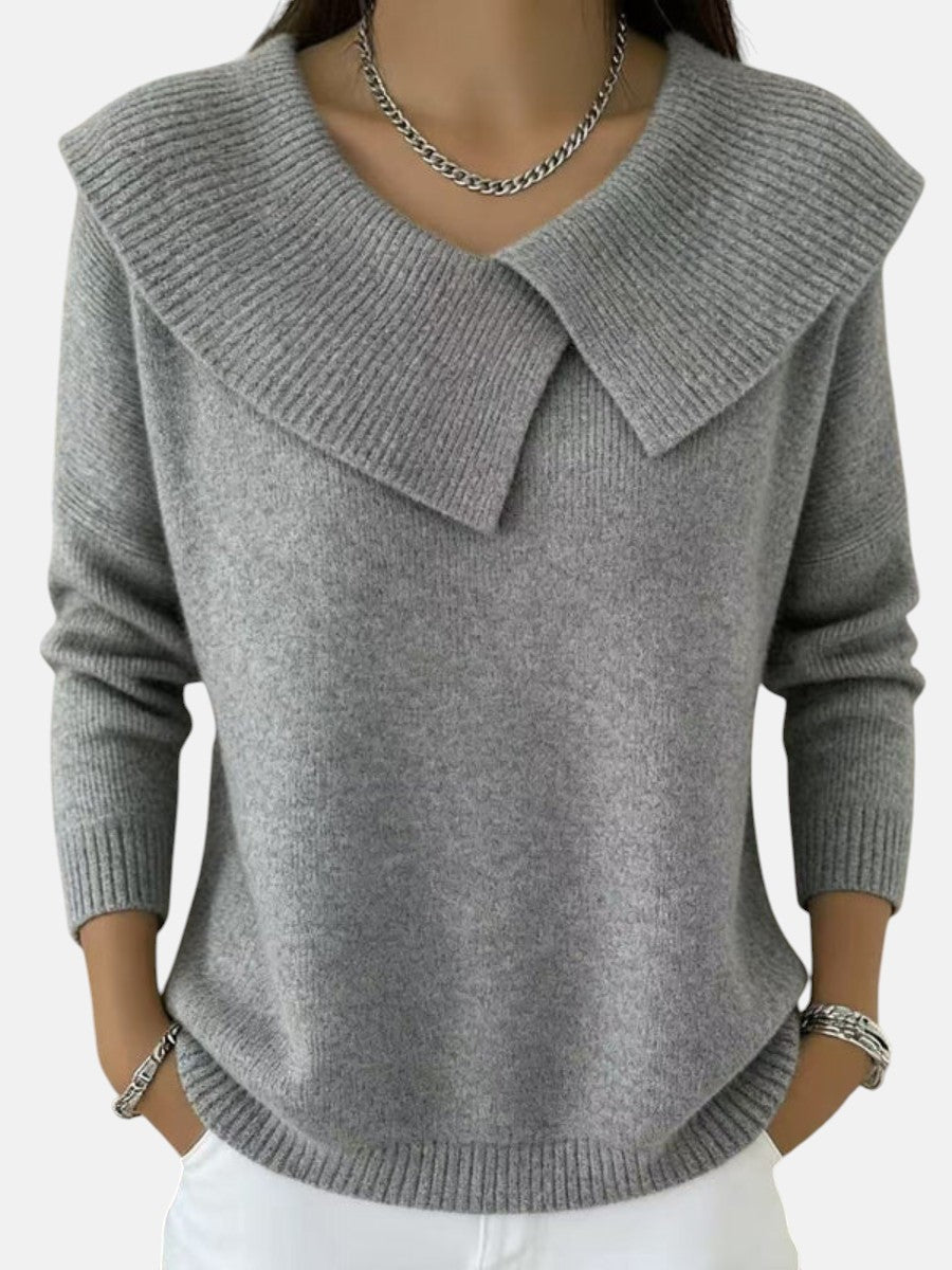 Lucia | Pull chaud avec col doux