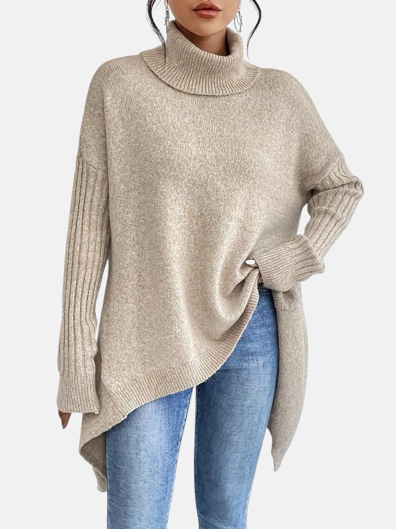 BRIGITTE – MAGLIONE A COLLO ALTO LUNGO