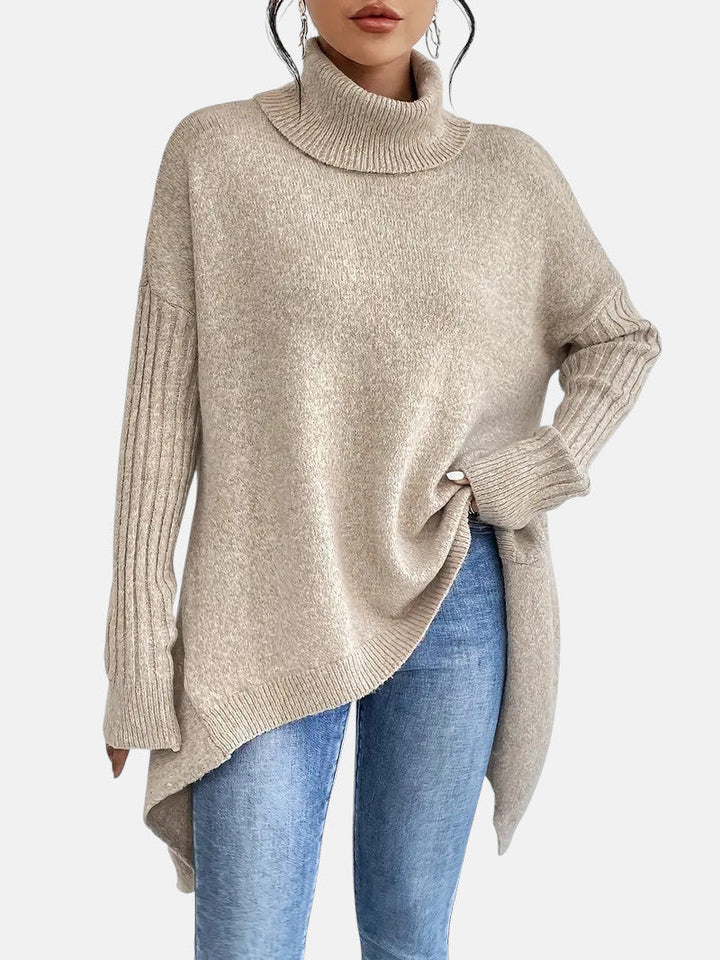 BRIGITTE – MAGLIONE A COLLO ALTO LUNGO