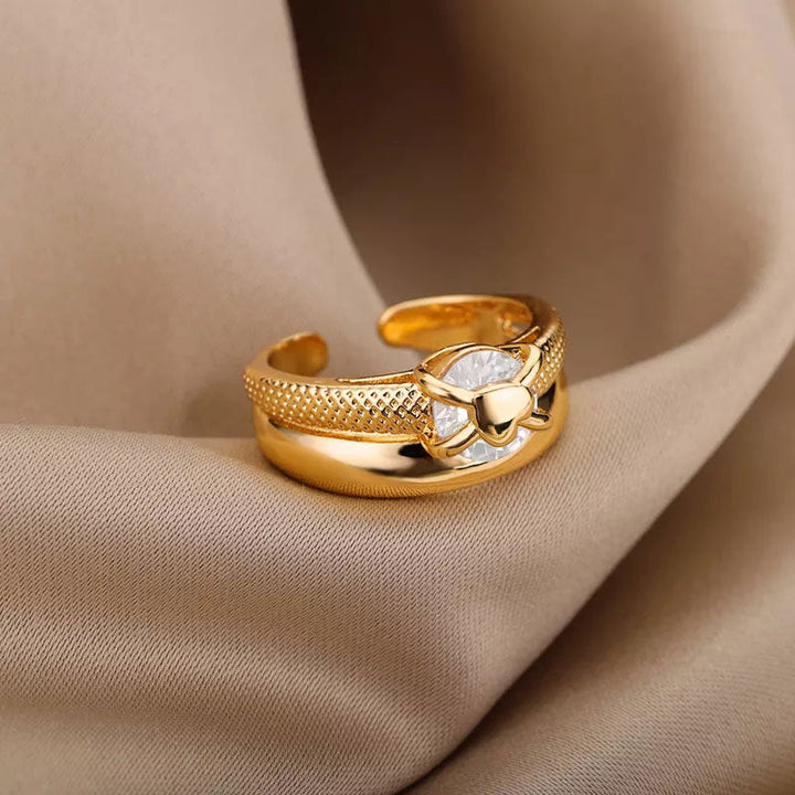 Melaniquee | Bague en or 18 carats