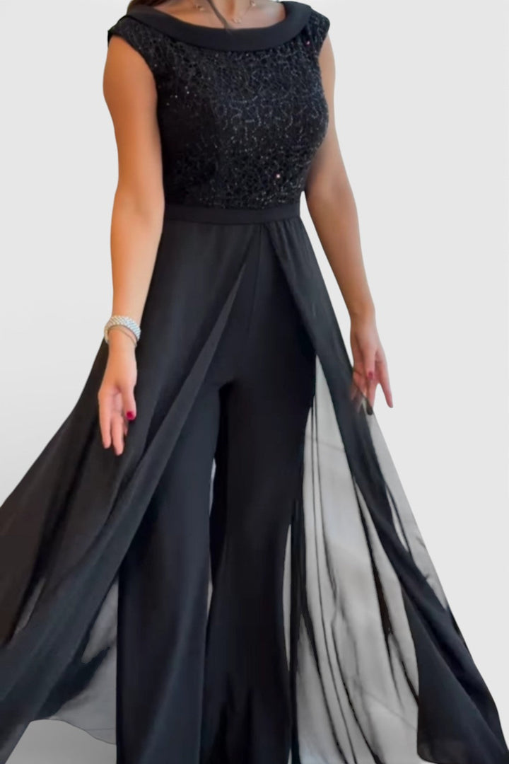 LOUNA - Combinaison sans manches stylée