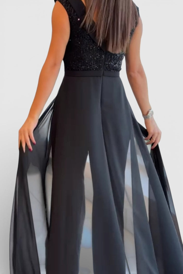 LOUNA - Combinaison sans manches stylée