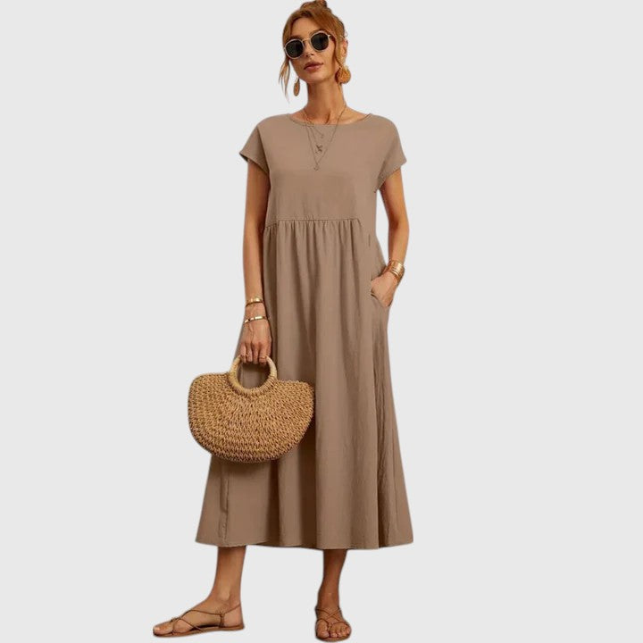 Fenella | Robe midi confortable