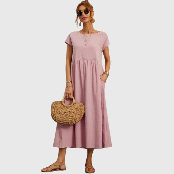 Fenella | Robe midi confortable