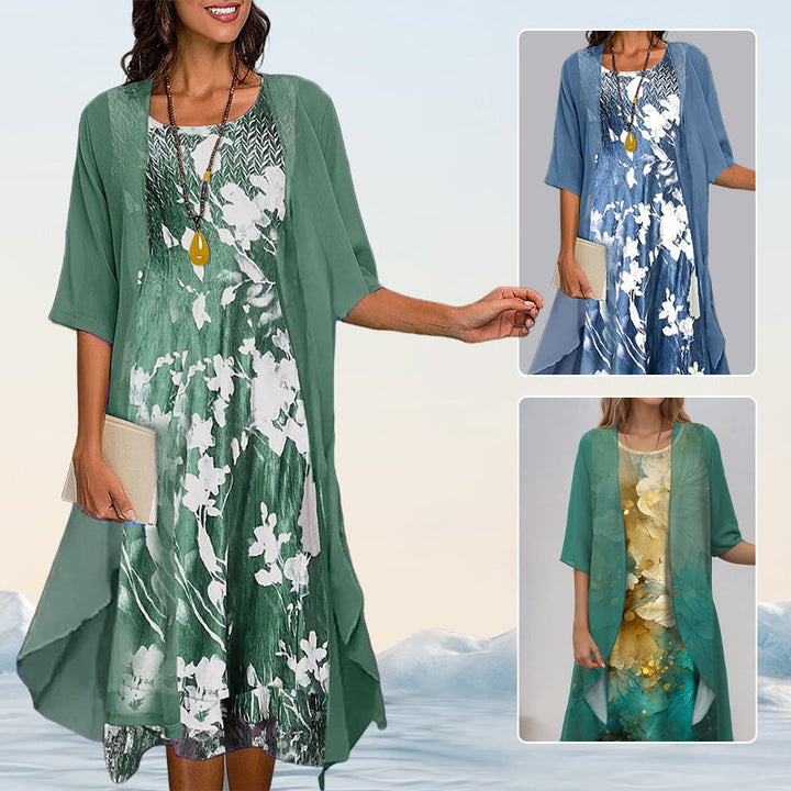 Dhara | Chic & Comfortable – Blouse and Dress Ensemble