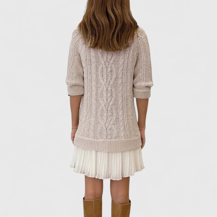Ashlyndora | Elegantní svetrové šaty