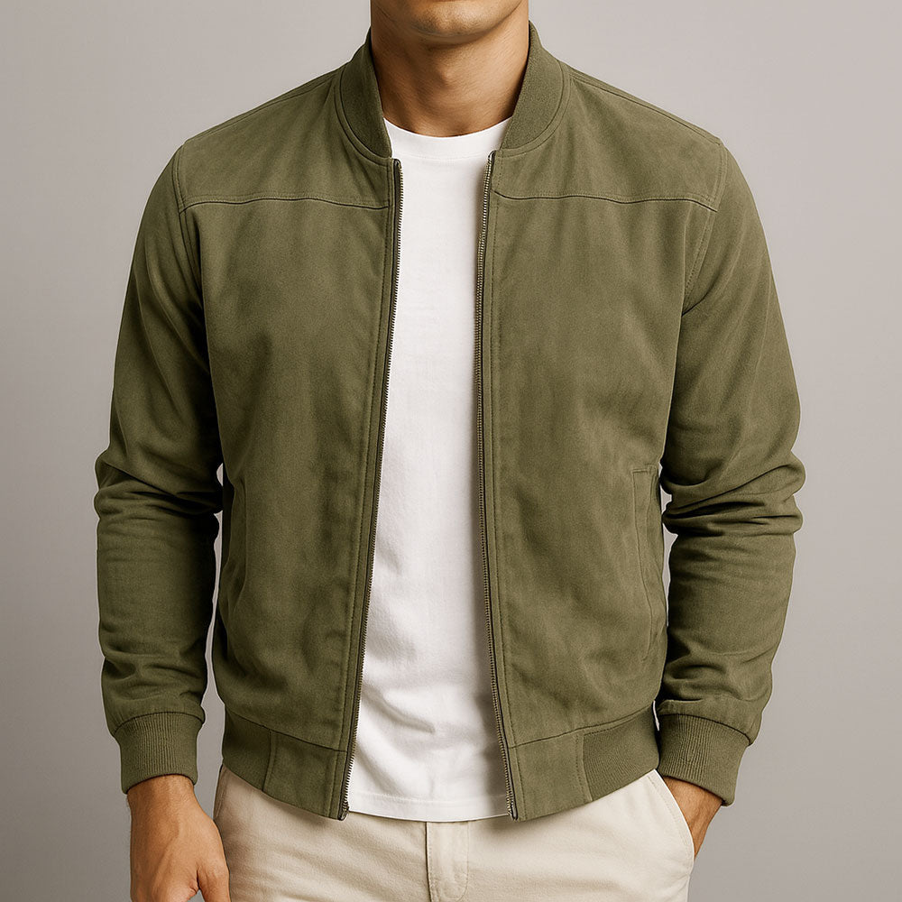 GIOVANNI | Veste premium en daim pour hommes