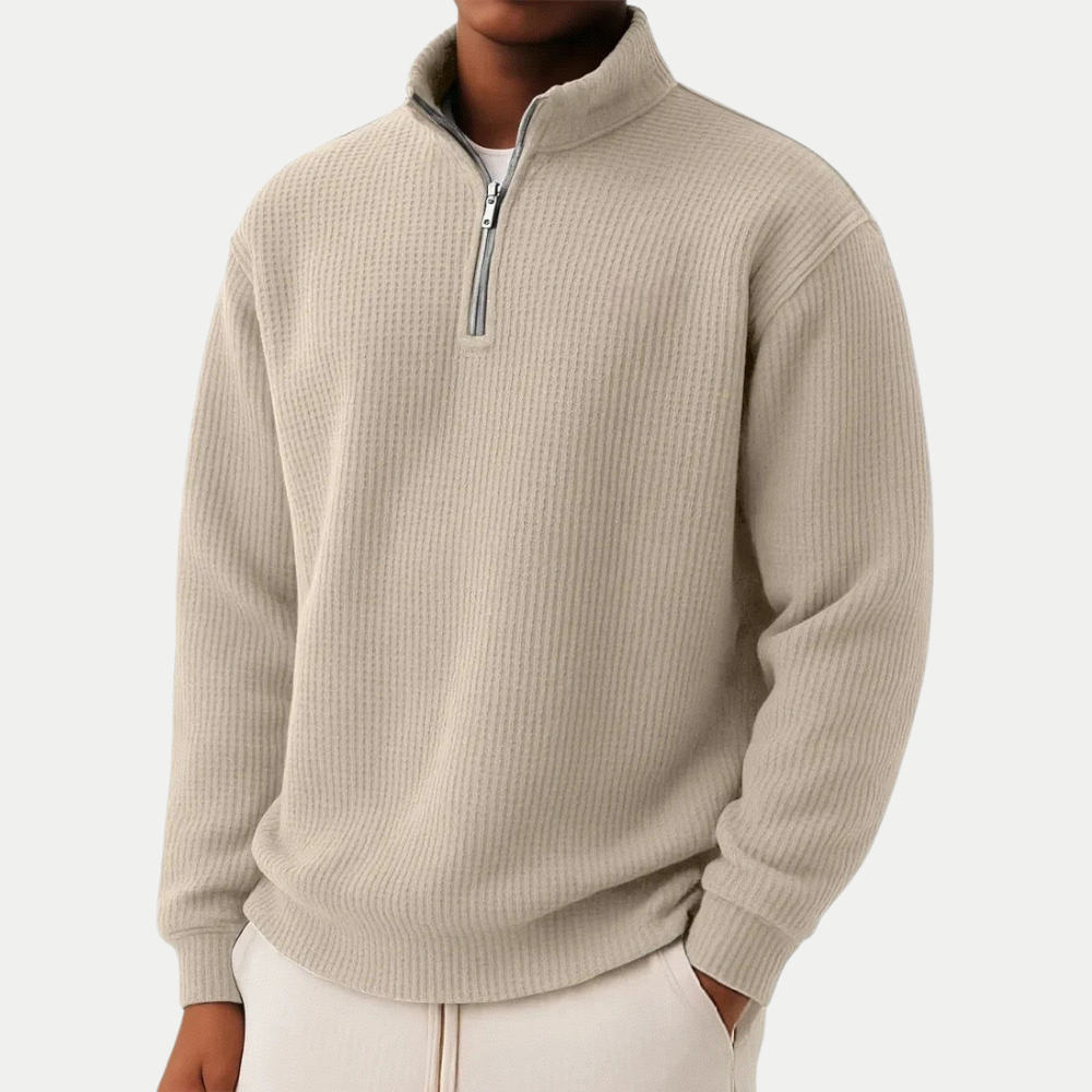 CARTER | Maglia Quarter-Zip Intramontabile