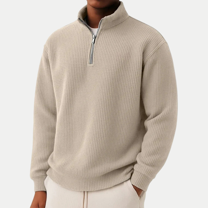 CARTER | Maglia Quarter-Zip Intramontabile