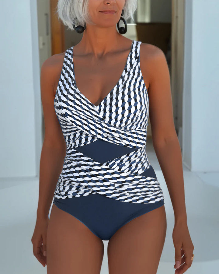 Ashley™ | Maillot de bain à design croisé pour tenue décontractée de villégiature