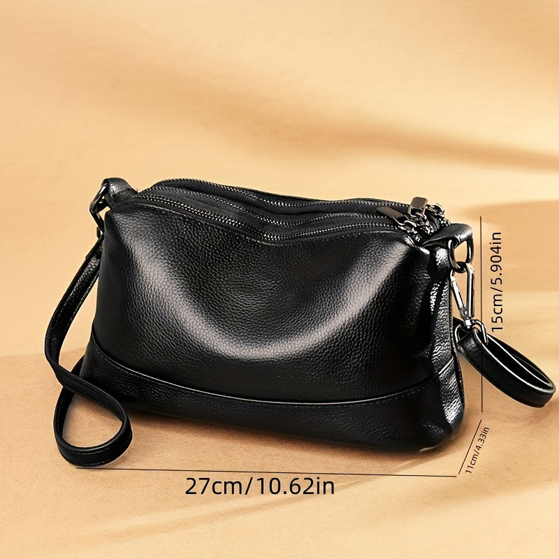 Kassy | Leather Crossbody Bag