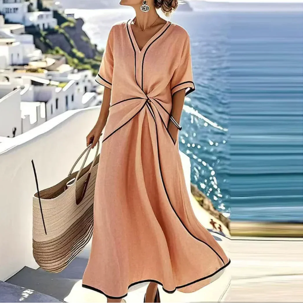 Moria™ - Vestido Elegante con Cintura Estilizadora y Chic Festivo