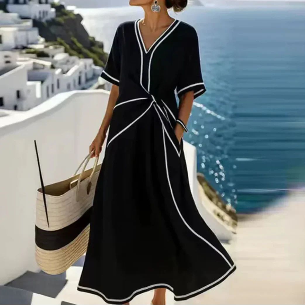 Moria™ - Vestido Elegante con Cintura Estilizadora y Chic Festivo