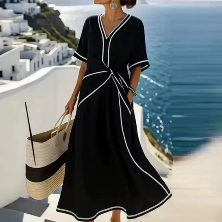 Moria™ - Vestido Elegante con Cintura Estilizadora y Chic Festivo