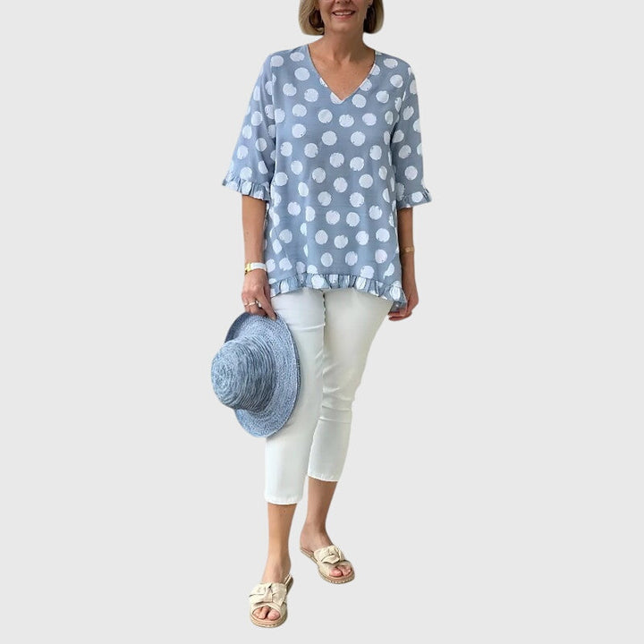 Eira™ | Blouse - Bleue