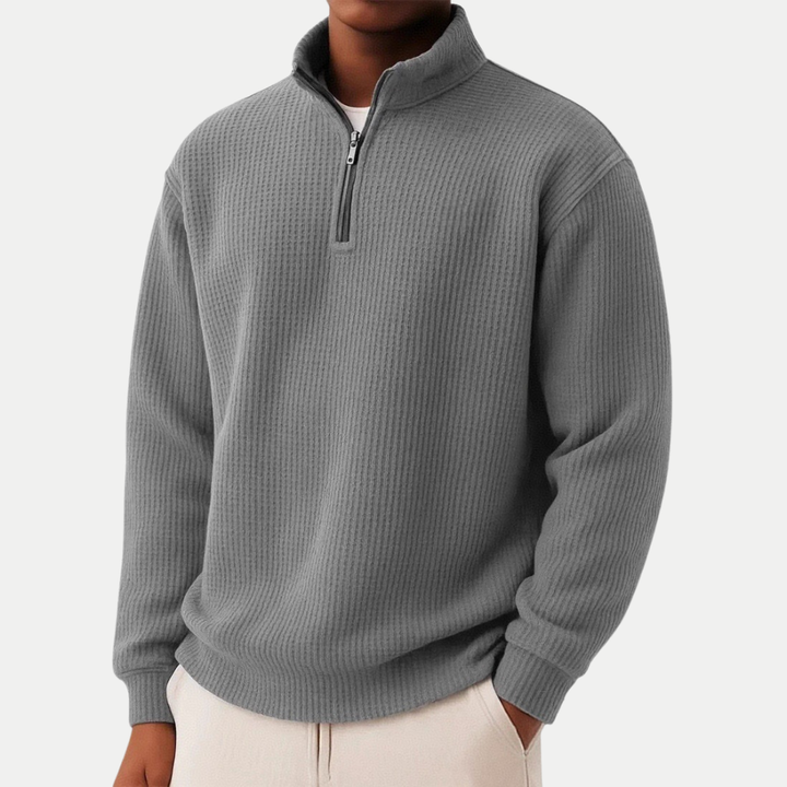 CARTER | Maglia Quarter-Zip Intramontabile