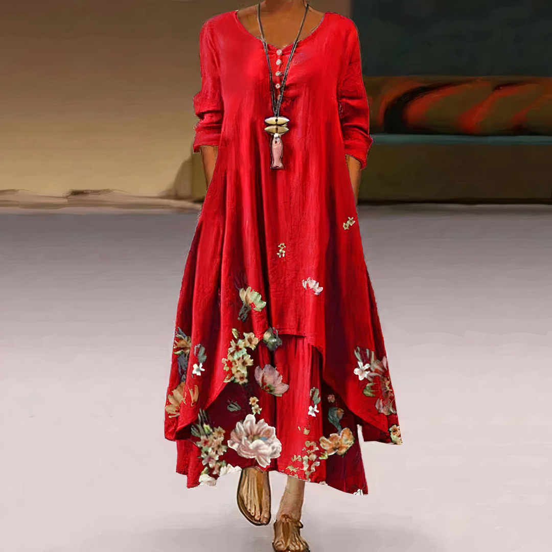 Vestido Feminino com Acabamento em Renda