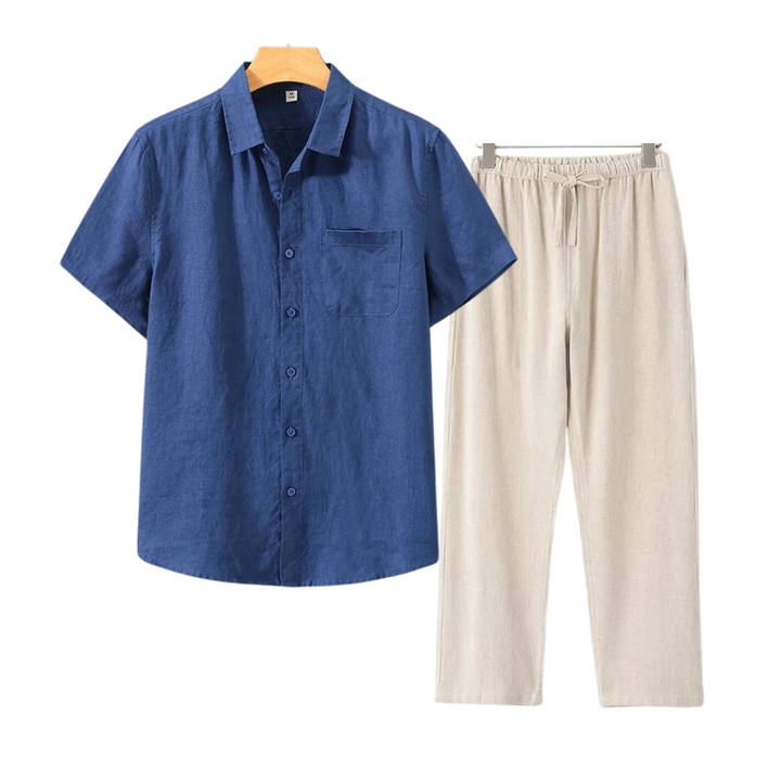Conjunto ligero de verano para hombre – Transpirable y elegante