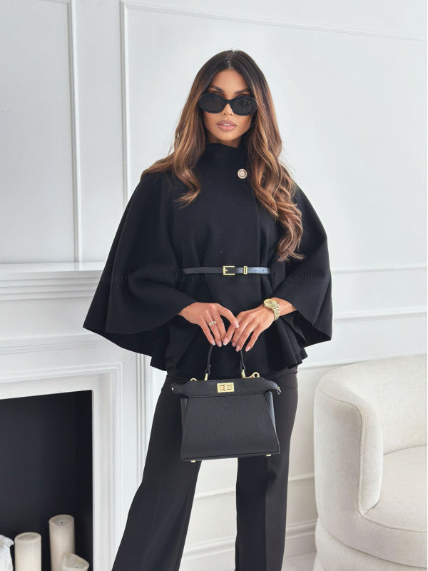 LEA - Stilvolle Schmetterlingsjacke mit Gürtel