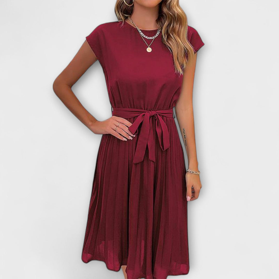 Elegante vestido midi