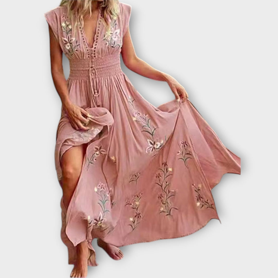 Felizia – Boho-Kleid mit bezaubernder Stickerei