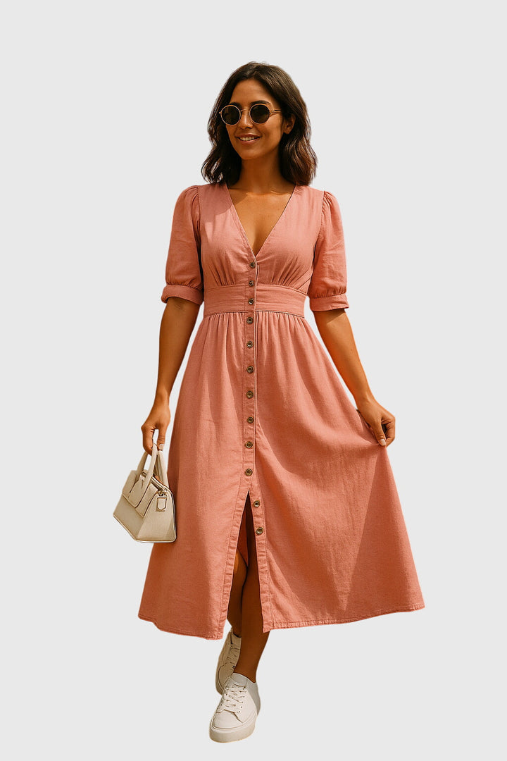 Jacqueline™ | Robe en denim élégante