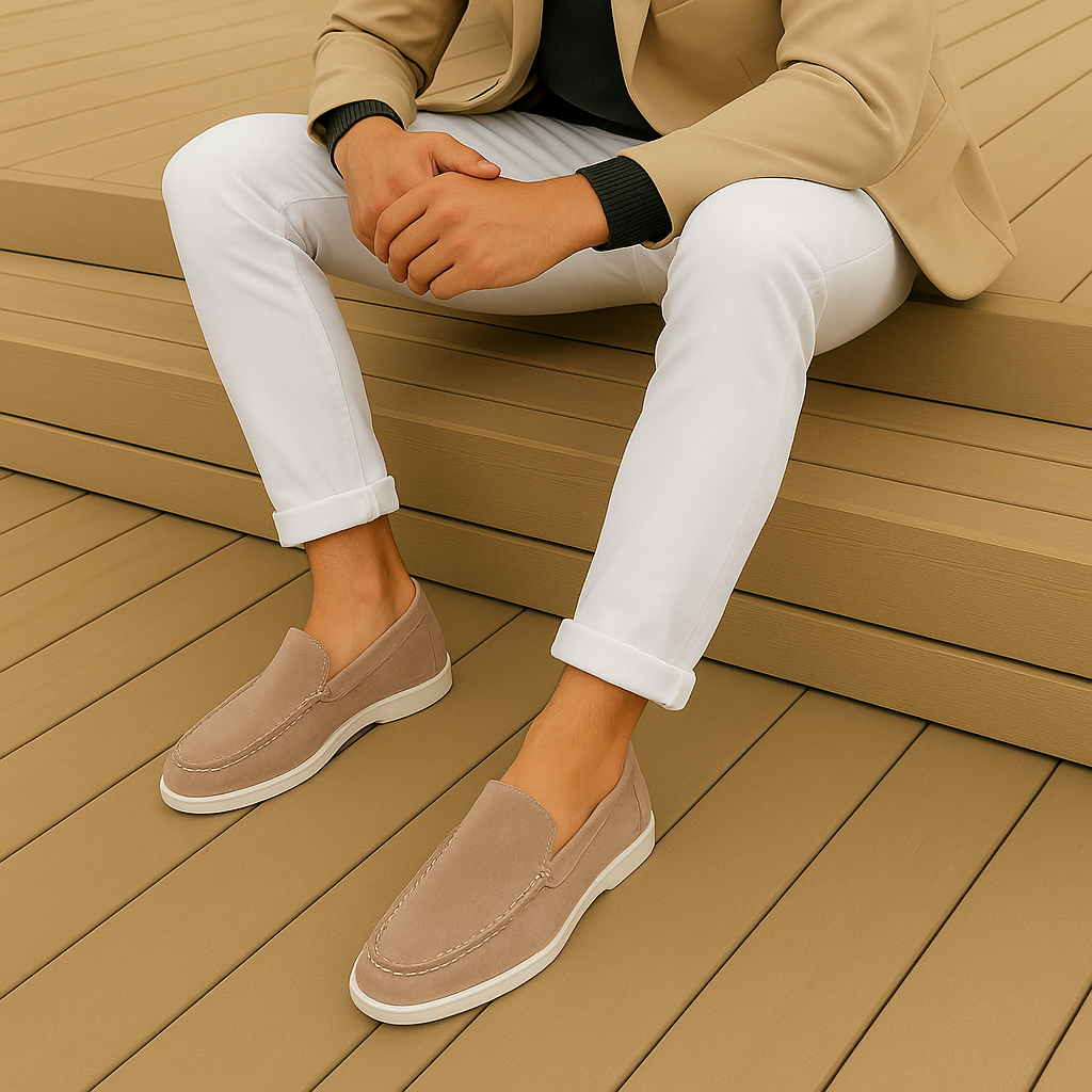 MARC | Mocassins chics en daim