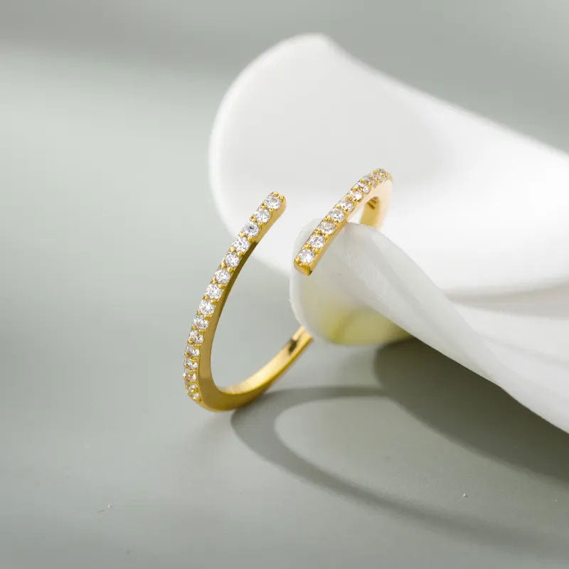 Eliandrea | Bague Classique Zirconia Or 18 carats
