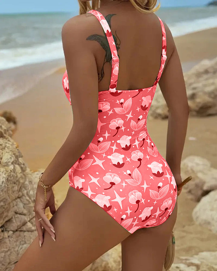 Clara™ | Tankini une pièce imprimé