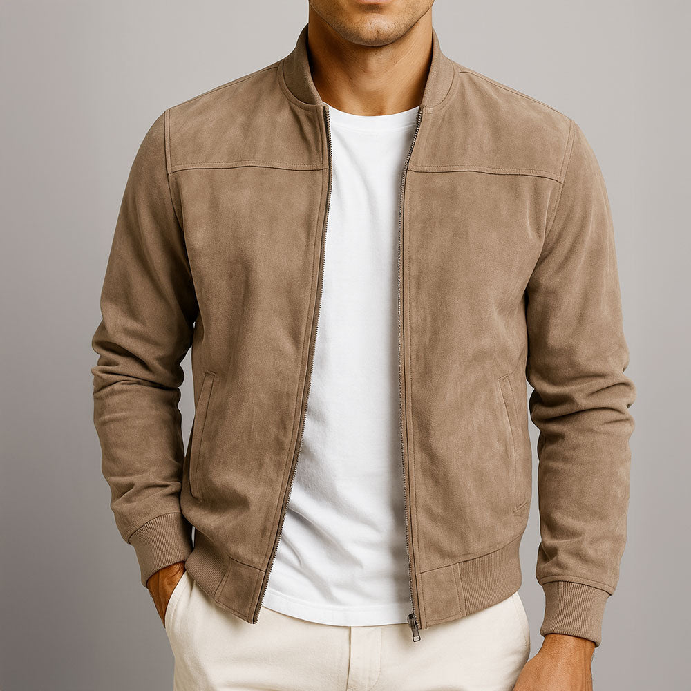 GIOVANNI | Veste premium en daim pour hommes