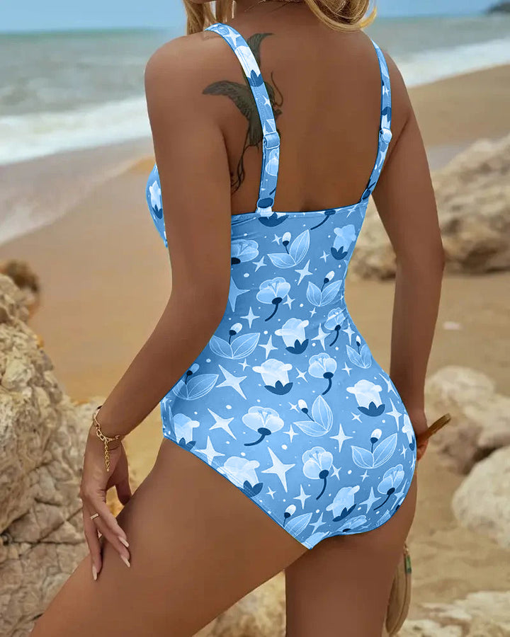 Clara™ | Tankini une pièce imprimé