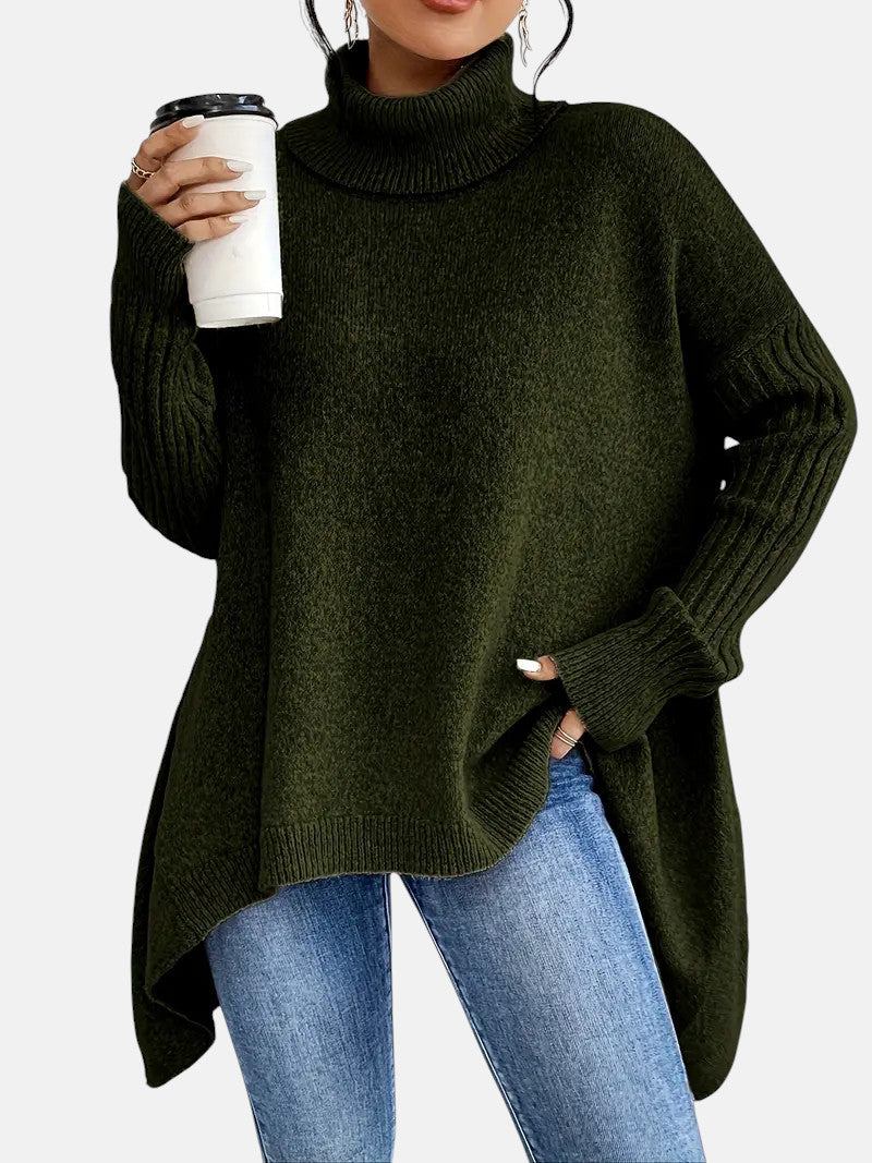 BRIGITTE – MAGLIONE A COLLO ALTO LUNGO